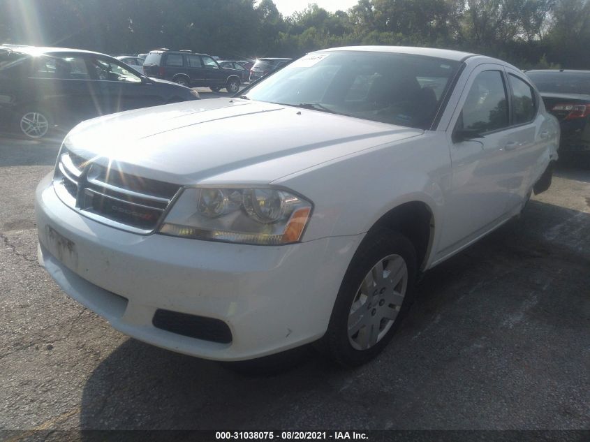 2014 DODGE AVENGER SE 1C3CDZAB4EN200769