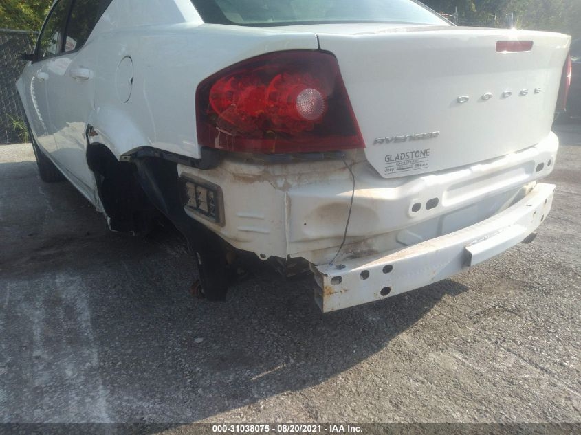2014 DODGE AVENGER SE 1C3CDZAB4EN200769