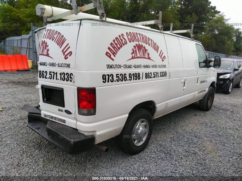 2014 FORD ECONOLINE CARGO VAN COMMERCIAL/RECREATIONAL 1FTNE2EW2EDA68056