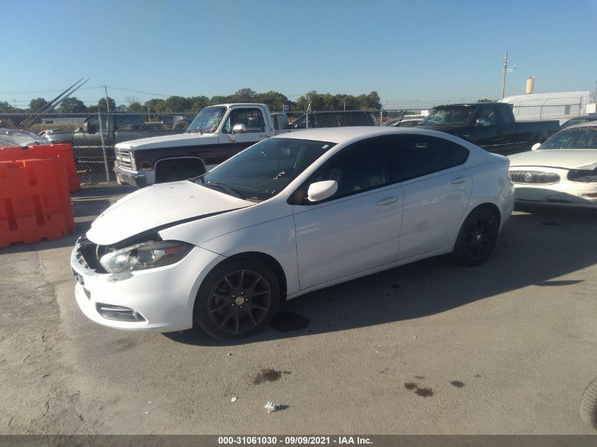 2013 DODGE DART RALLYE 1C3CDFBH8DD219458