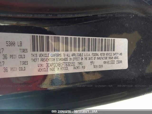 2015 DODGE JOURNEY AMERICAN VALUE PKG 3C4PDCAB1FT632151
