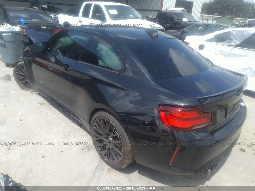 Auction sale of the 2021 BMW M2 , vin: WBS2U7C09M7G44607, lot number: 31047822