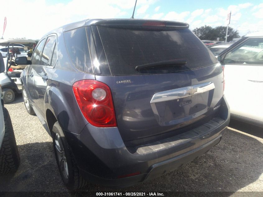 2013 CHEVROLET EQUINOX LS 2GNALBEK8D6322018