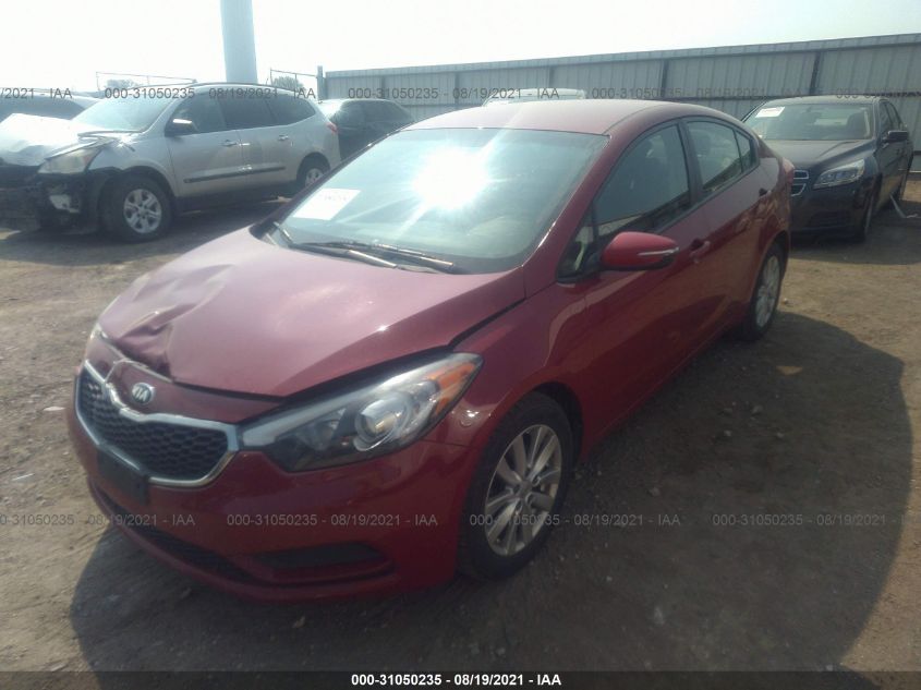 2014 KIA FORTE LX KNAFX4A62E5226502