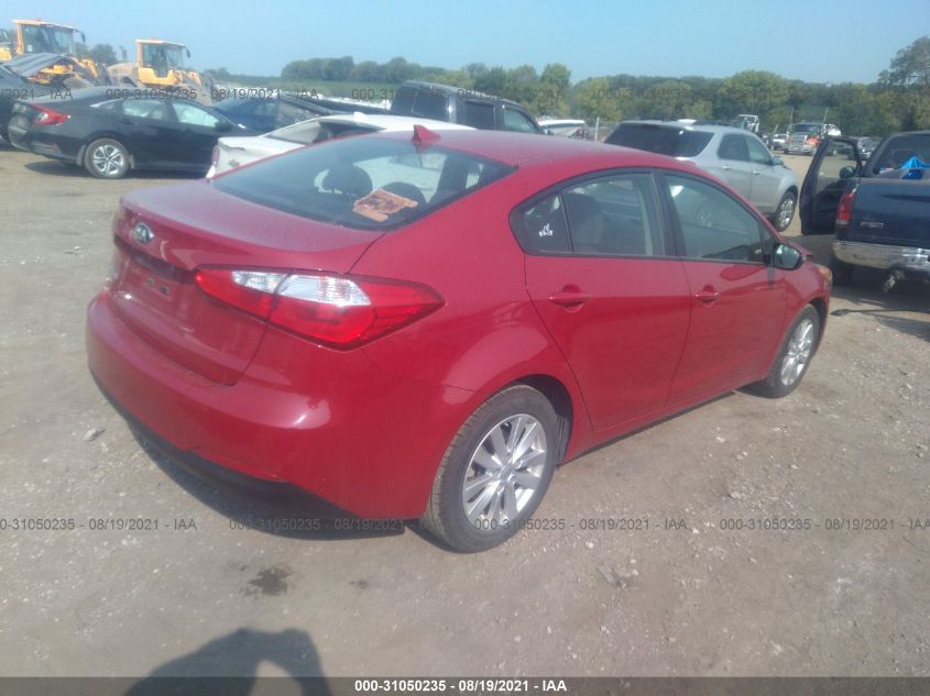 2014 KIA FORTE LX KNAFX4A62E5226502