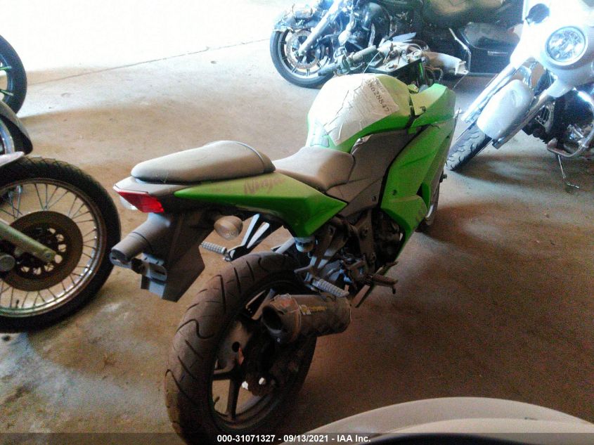 2008 KAWASAKI EX250 J JKAEXMJ128DA03189