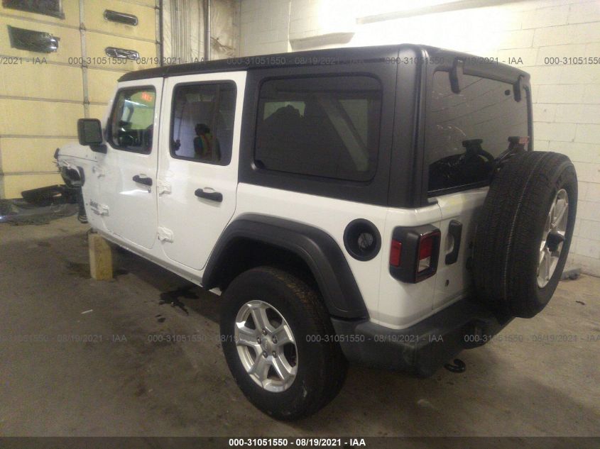 2019 JEEP WRANGLER UNLIMITED SPORT S 1C4HJXDG3KW537509