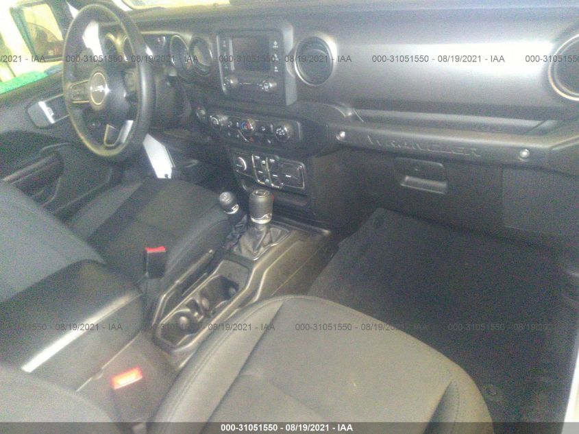 2019 JEEP WRANGLER UNLIMITED SPORT S 1C4HJXDG3KW537509