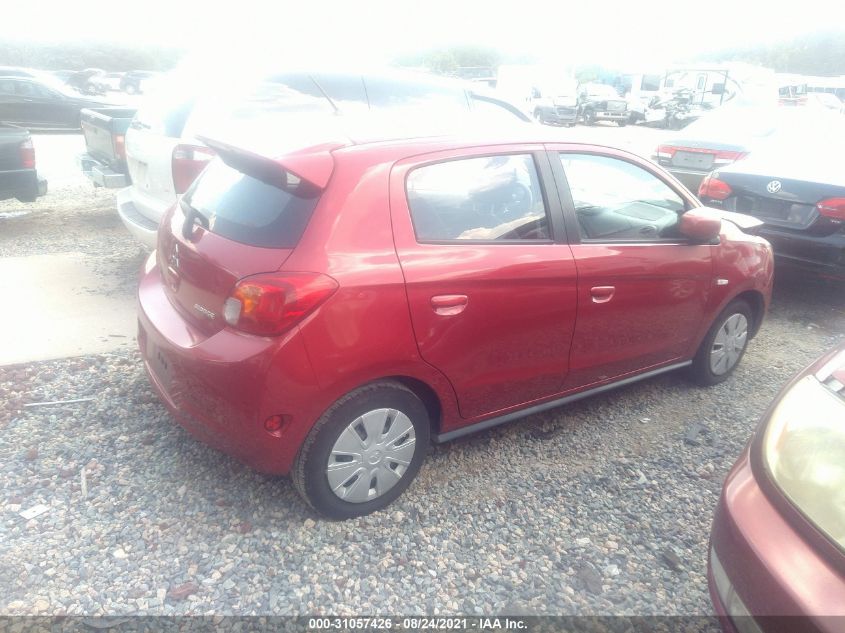 2015 MITSUBISHI MIRAGE DE/RF ML32A3HJ5FH051107