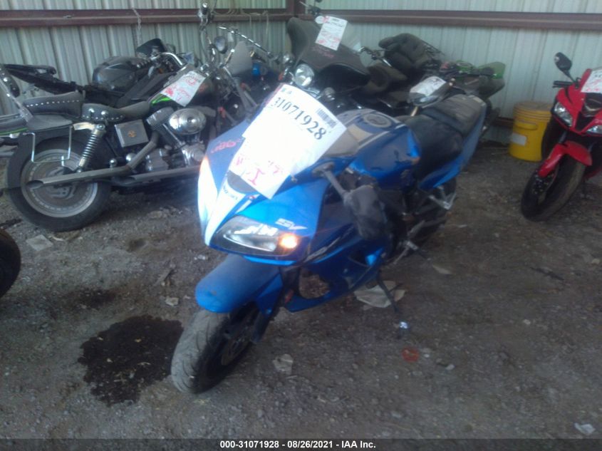 2009 SUZUKI SV650 JS1VP53A792101230