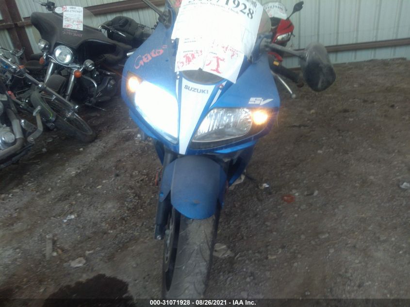 2009 SUZUKI SV650 JS1VP53A792101230
