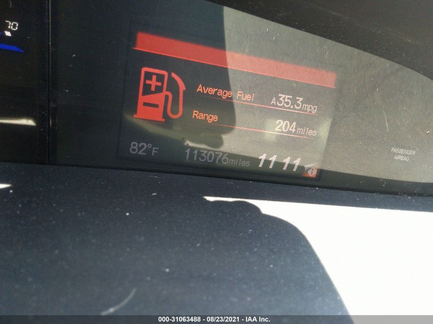 2013 HONDA CIVIC SDN LX 19XFB2F58DE030184