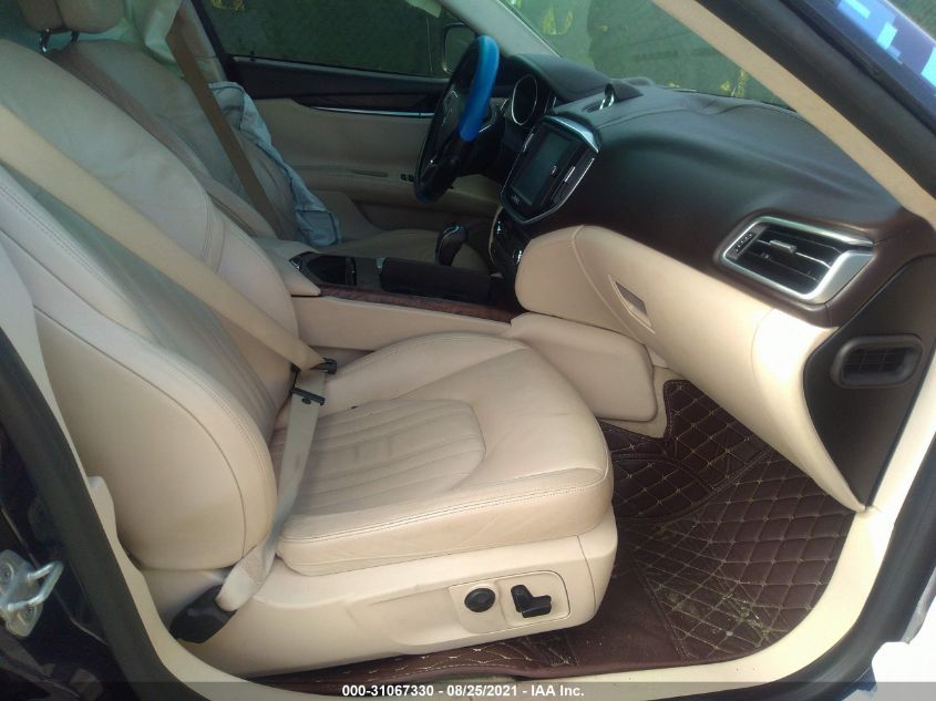 2014 MASERATI GHIBLI S Q4 ZAM57RTA5E1086672