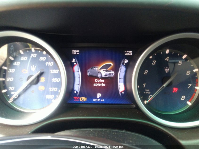 2014 MASERATI GHIBLI S Q4 ZAM57RTA5E1086672