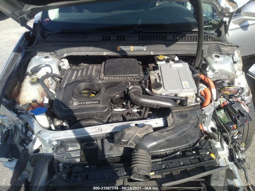 2014 FORD FUSION SE HYBRID 3FA6P0LU5ER145780