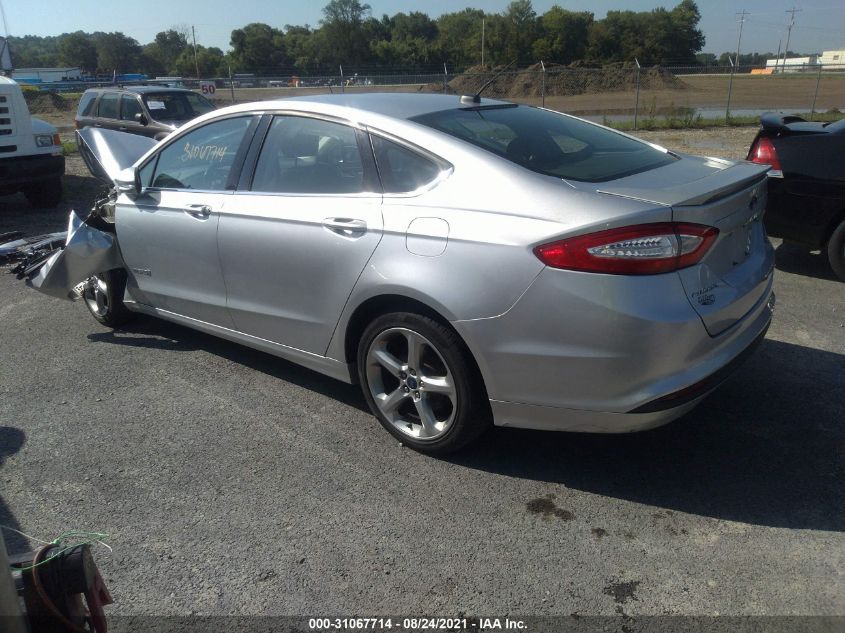 2014 FORD FUSION SE HYBRID 3FA6P0LU5ER145780