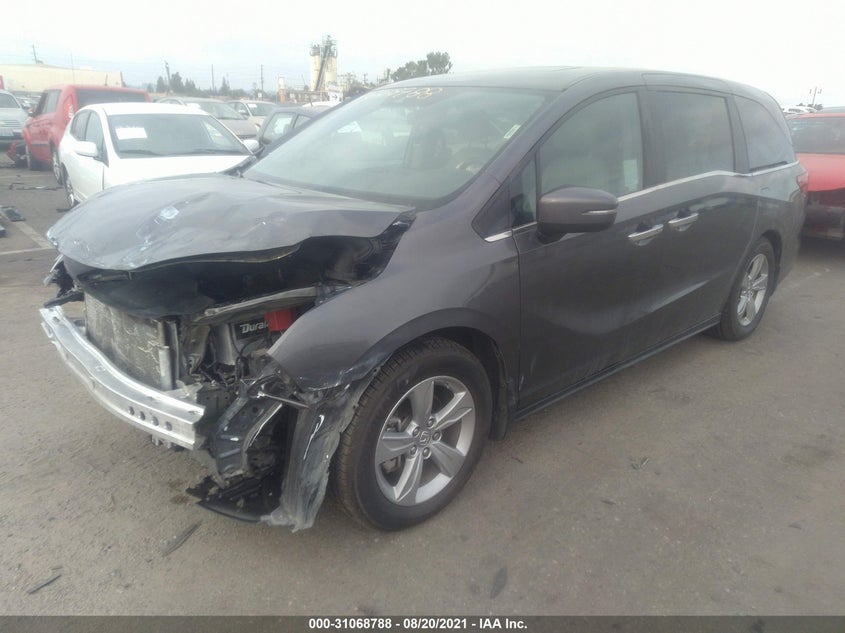 2019 HONDA ODYSSEY VIN: 5FNRL6H75KB088597