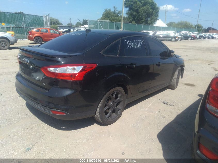 2014 FORD FOCUS SE 1FADP3F20EL275127