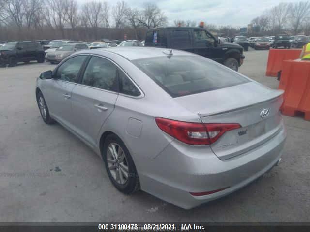2015 HYUNDAI SONATA 2.4L SE 5NPE24AF5FH000498