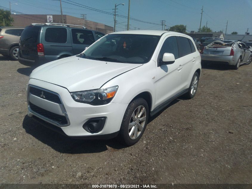 2013 MITSUBISHI OUTLANDER SPORT ES 4A4AP3AU1DE016390
