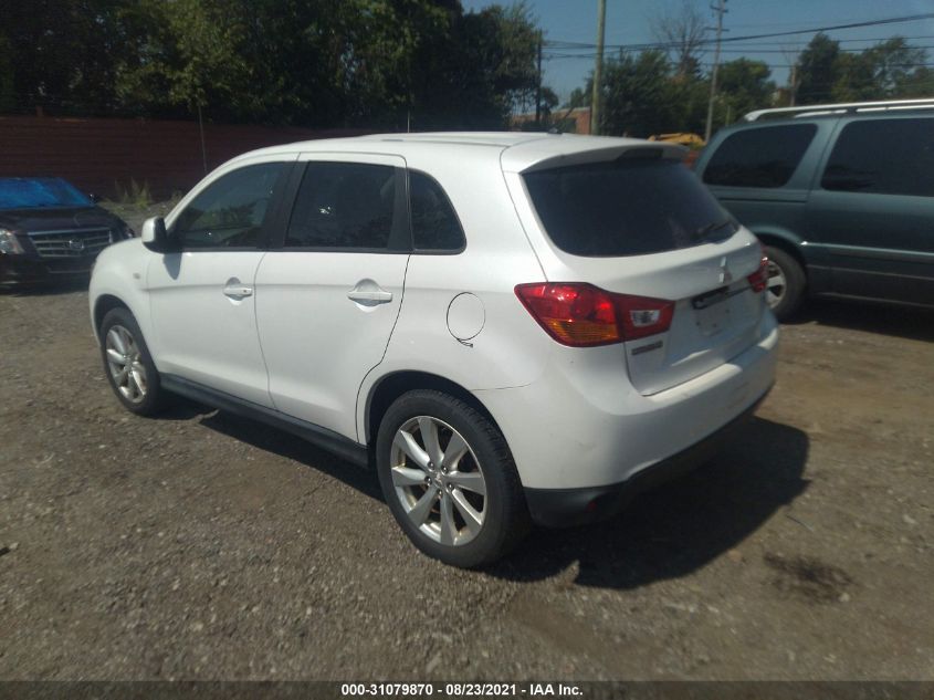 2013 MITSUBISHI OUTLANDER SPORT ES 4A4AP3AU1DE016390