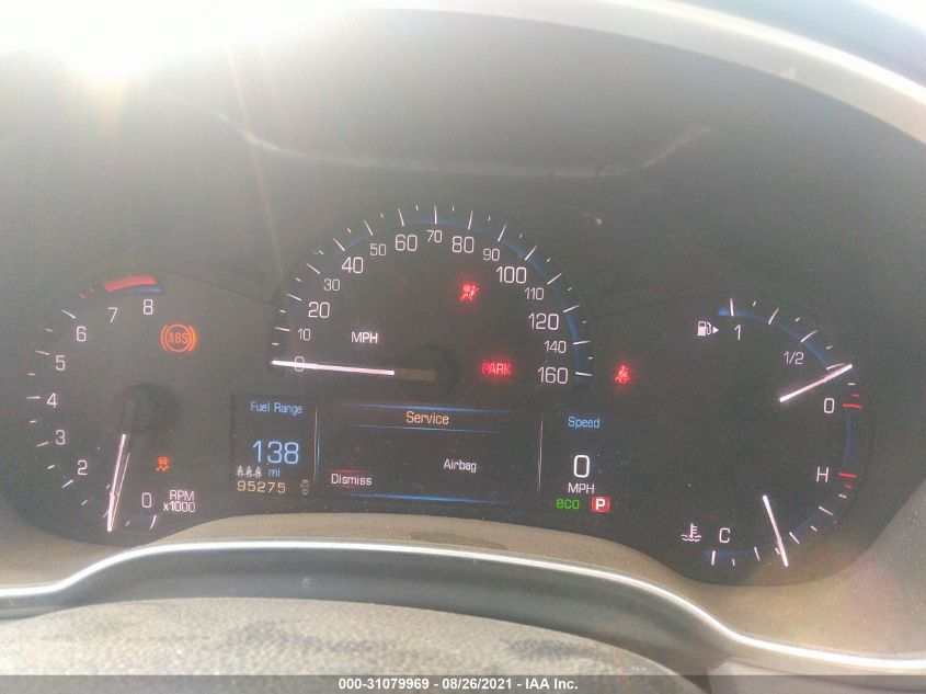 2013 CADILLAC SRX BASE 3GYFNAE38DS607731
