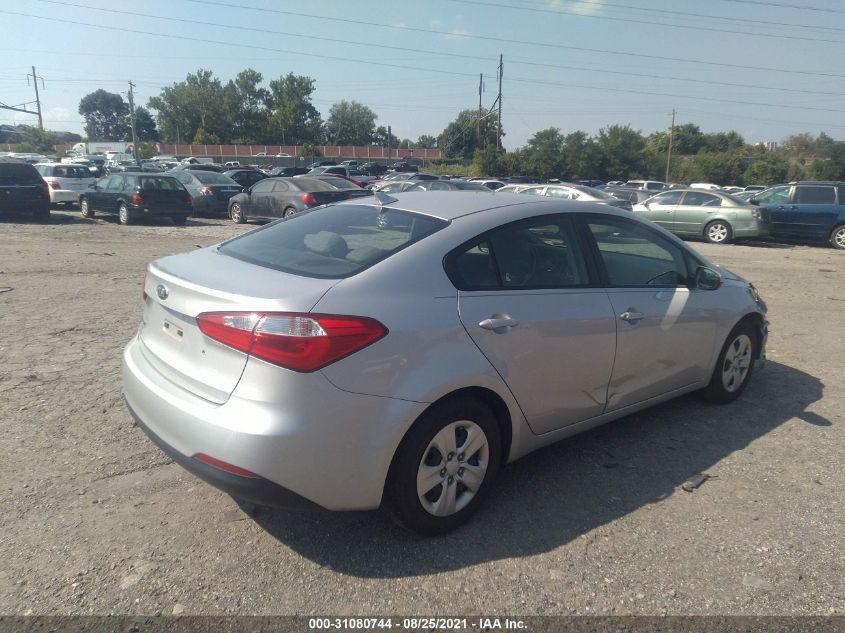 2015 KIA FORTE LX KNAFK4A68F5358728