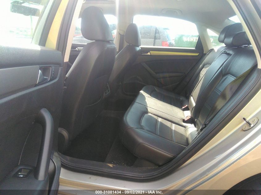 2014 VOLKSWAGEN PASSAT TDI SE W/SUNROOF 1VWBN7A39EC026465