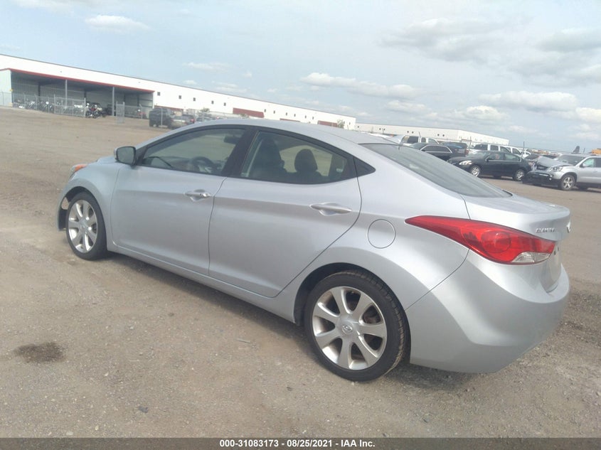 2012 HYUNDAI ELANTRA VIN: 5NPDH4AE8CH100012