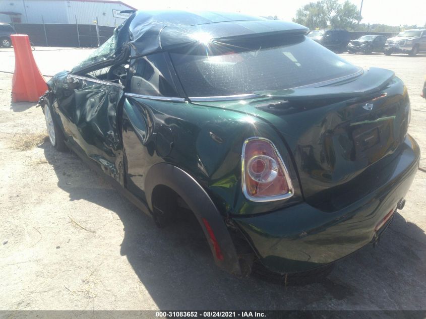 2014 MINI COUPE COOPER - WMWSX1C57ET623247