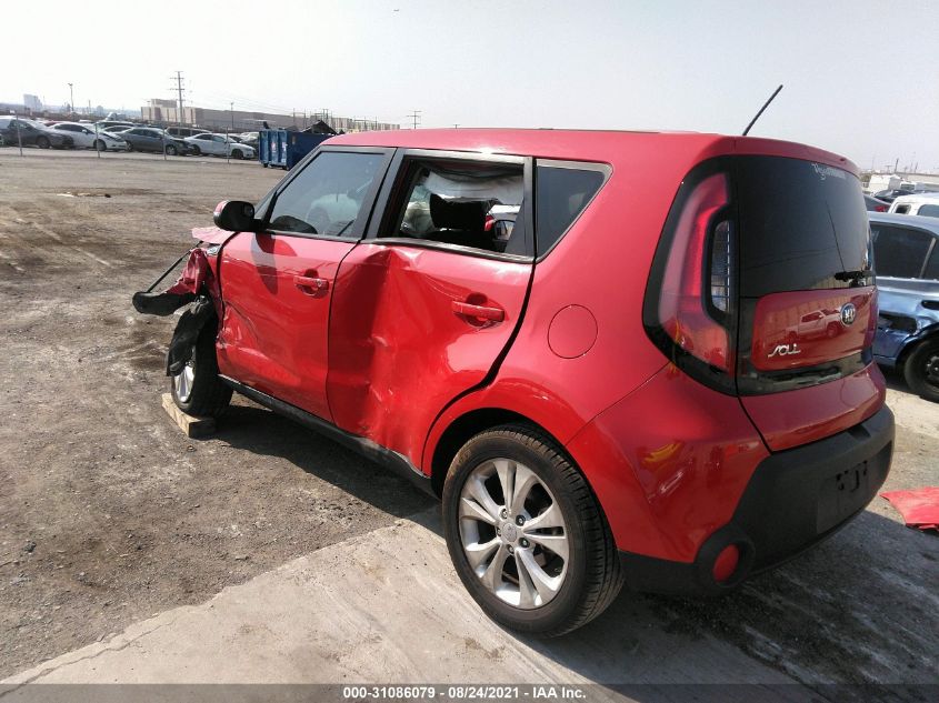 2014 KIA SOUL + KNDJP3A50E7709991