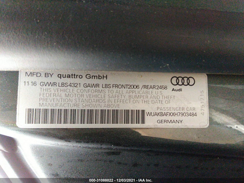 Audi R8 2017