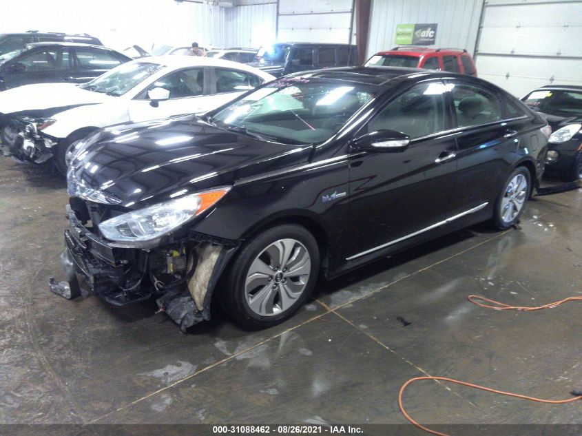 2015 HYUNDAI SONATA HYBRID LIMITED KMHEC4A49FA127611