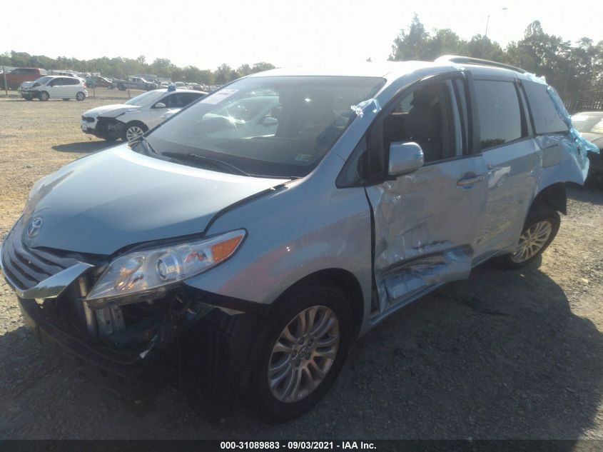2015 TOYOTA SIENNA XLE/XLE AAS/LTD 5TDYK3DC9FS575612