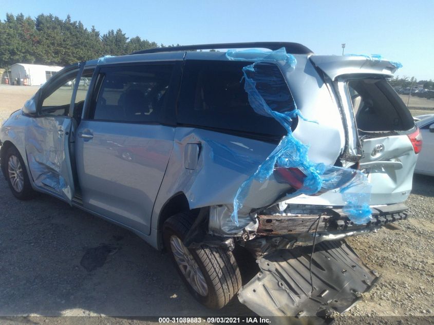 2015 TOYOTA SIENNA XLE/XLE AAS/LTD 5TDYK3DC9FS575612