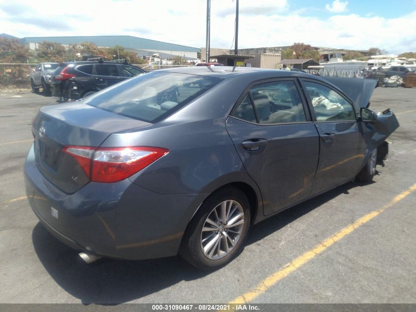 2015 TOYOTA COROLLA LE 5YFBURHEXFP344970