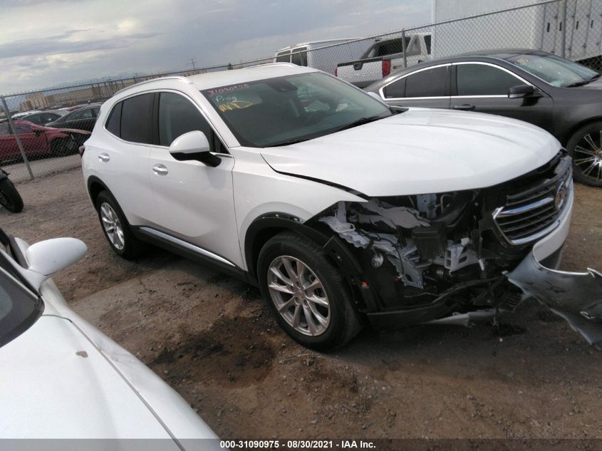 2021 BUICK ENVISION PREFERRED LRBAZLR44MD150434