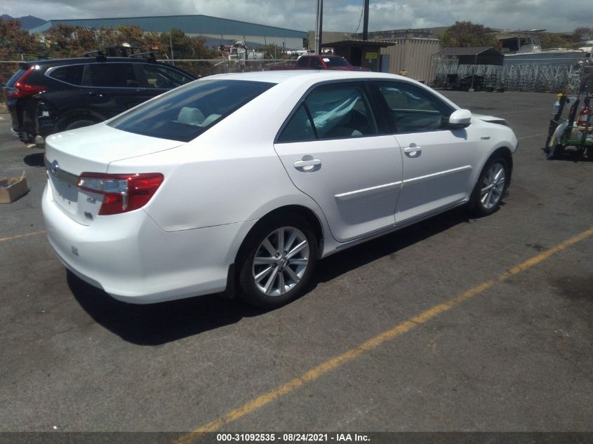 2014 TOYOTA CAMRY HYBRID LE/XLE/SE LIMITED EDITION 4T1BD1FK0EU126642
