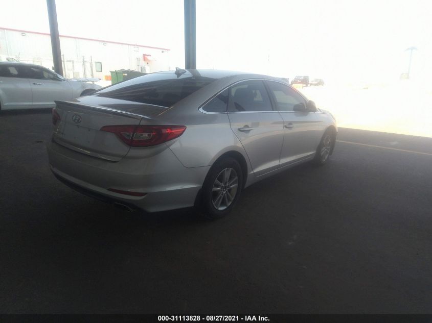 2015 HYUNDAI SONATA 2.4L SE 5NPE24AF3FH202997
