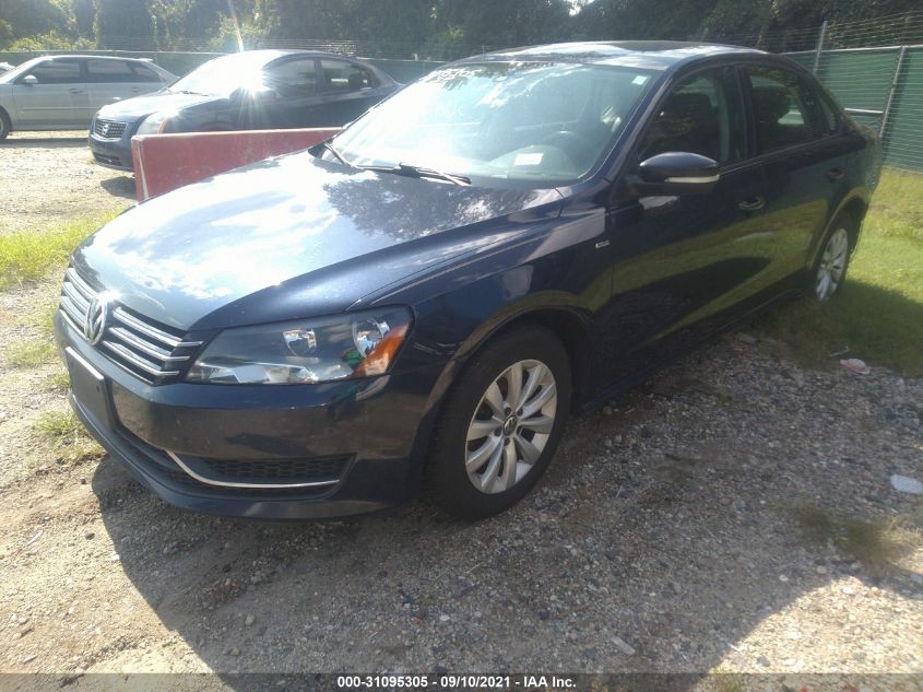 2014 VOLKSWAGEN PASSAT WOLFSBURG ED 1VWAT7A33EC075923
