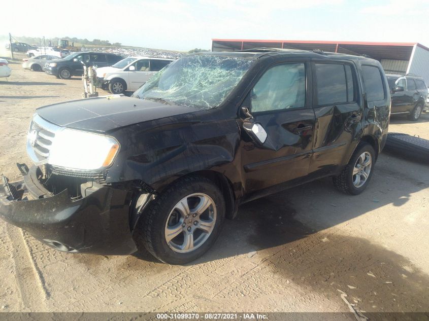 2014 HONDA PILOT EX-L 5FNYF4H59EB006266