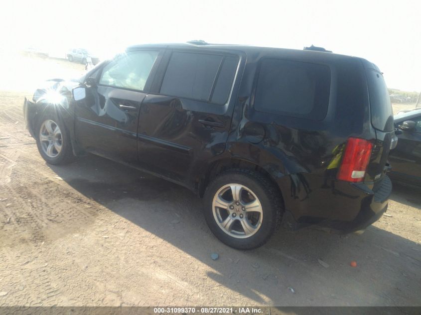 2014 HONDA PILOT EX-L 5FNYF4H59EB006266