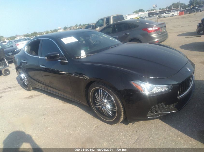 2014 MASERATI GHIBLI S Q4 ZAM57RTAXE1090488