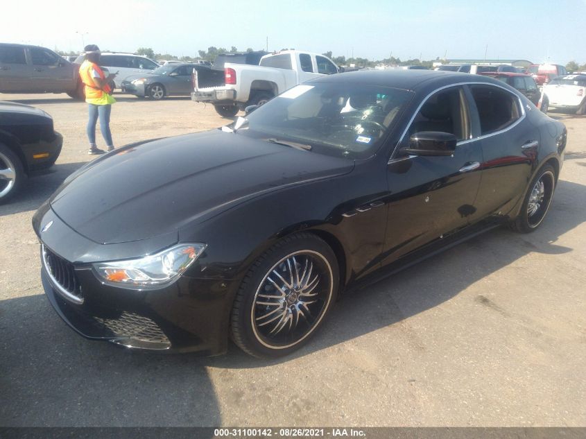 2014 MASERATI GHIBLI S Q4 ZAM57RTAXE1090488