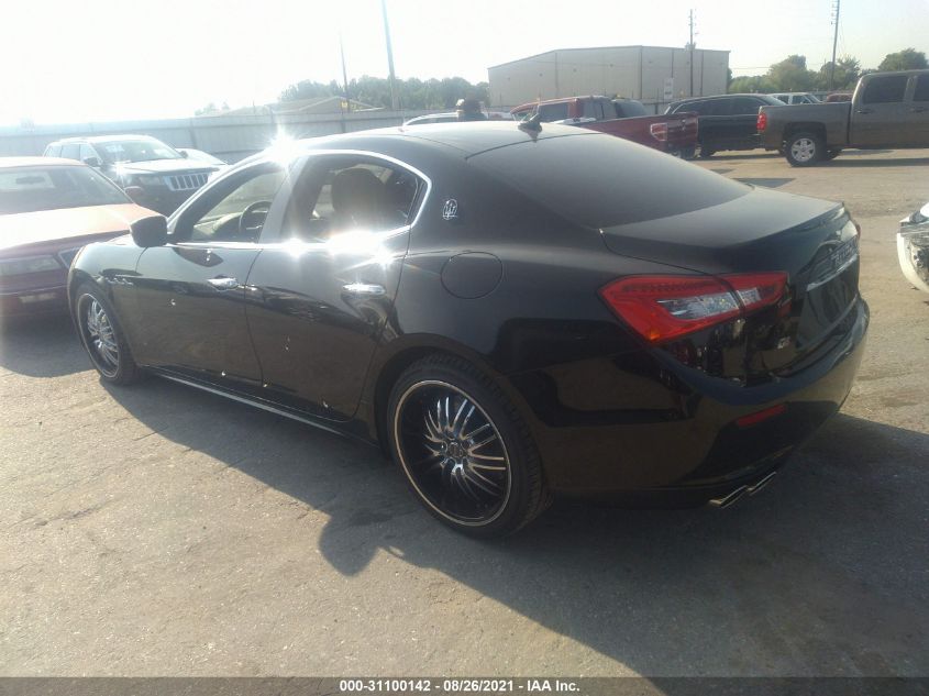 2014 MASERATI GHIBLI S Q4 ZAM57RTAXE1090488