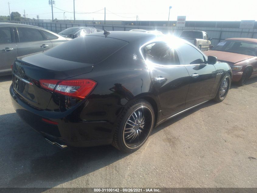 2014 MASERATI GHIBLI S Q4 ZAM57RTAXE1090488