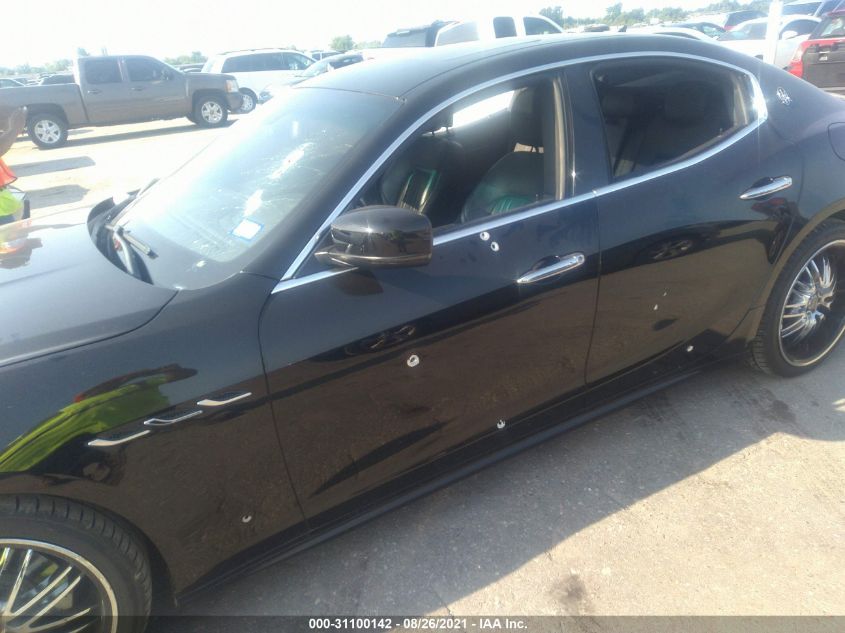 2014 MASERATI GHIBLI S Q4 ZAM57RTAXE1090488