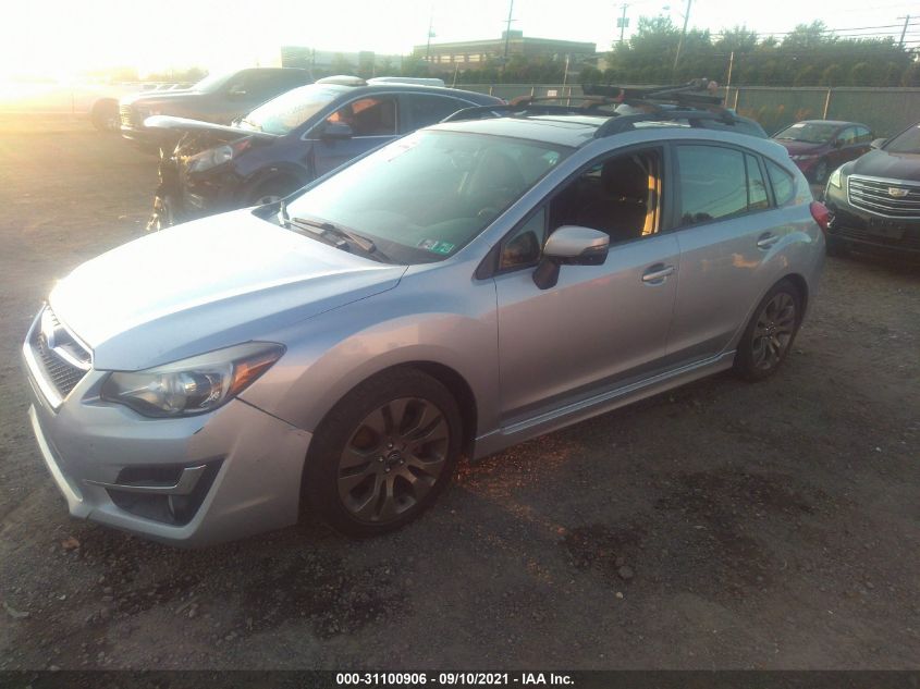 2015 SUBARU IMPREZA WAGON 2.0I SPORT PREMIUM JF1GPAU68F8292589