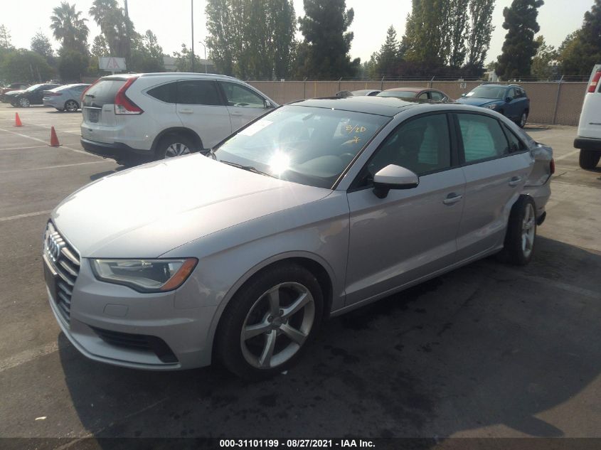 2015 AUDI S3/A3 2.0T PREMIUM WAUBFGFF2F1062916