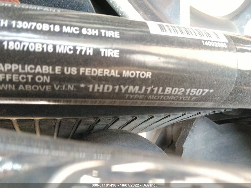 2020 HARLEY-DAVIDSON FLSB 1HD1YMJ11LB021507